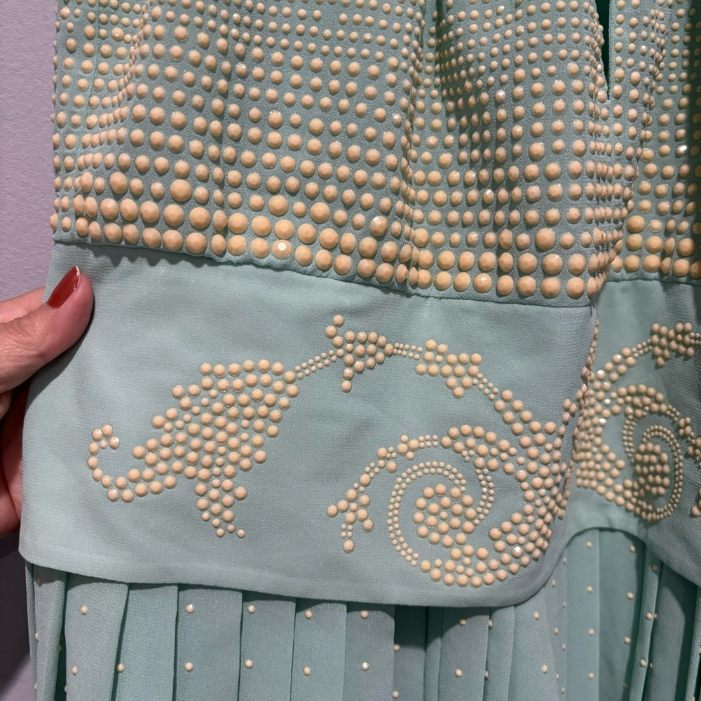 Versace collection pleaded dress - Picture 3 of 9